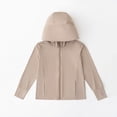 thumbnail image 5 of UQJfacai Kids Zip Up Hoodie Girls Boys UPF50+ Sun Protection Jacket Lightweight Fishing Hooded Cooling Shirt with Pockets 3-15 Years, 5 of 8