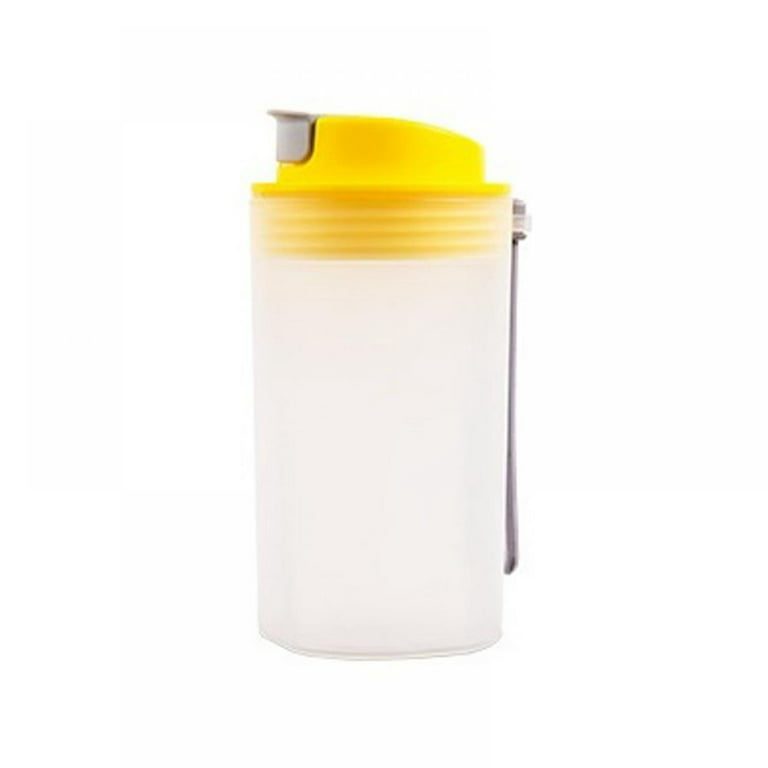 Protein Powder Container Bottle Portable Supplement Pillbox Protein Storage  Pre-Workout Fitness Container (350ml)