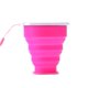thumbnail image 1 of Botella de agua de silicona para viajes de camping, taza plegable portátil (rosa roja) Likrtyny Para estrenar, 1 of 9