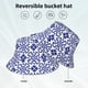thumbnail image 2 of Balery Blue And White Porcelain Chinaware Sombreros para el sol para hombre y mujer, sombrero de pescador con UPF 50+, 2 of 6