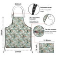 thumbnail image 3 of Fantasy Unicorn Pattern Apron-Garden Aprons for Women with Pockets-Cotton Linen Waterproof Kitchen Cooking Gardening Aprons Adjustable for Kitchen,Cooking,BBQ and Salon 33x27 Inch, 3 of 7