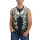 thumbnail image 1 of Fotbe Floral Angelic White Wings Men's Camiseta sin Mangas Estampada para Hombres, Playera Casual para Gimnasio, Entrenamiento, Playa-3X-Large, 1 of 7