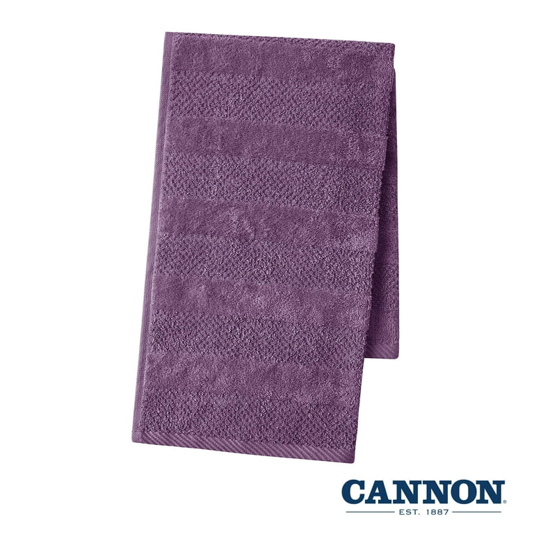 Cannon Shear Bliss Quick Dry 100% Cotton 2-Bath, 2-Hand, 2-Washcloth Towel Set, Slim Lightweight Design, Absorbent (Canyon)