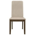 thumbnail image 5 of Dtwnek 2 Pack Wood Frame Padded Seat Side Chair Dining Chair for Living Room, Dining Room, 5 of 12