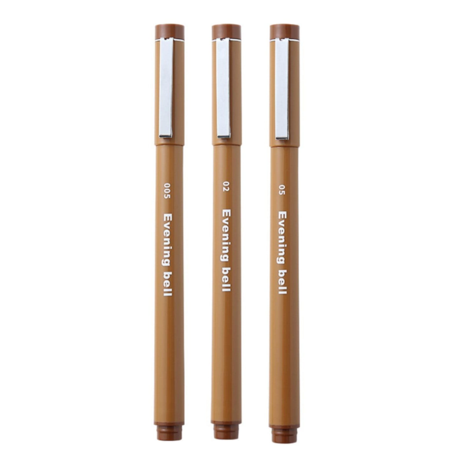 Mfigree Micro Fineliner Drawing Art Pens 3PCS Fine Line Waterproof Ink Set Artist Supplies Archival Inking Markers Liner Professional Sketch Outline Anime Sketching Artist Illustration