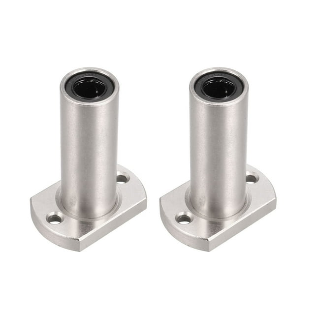 Rodamientos lineales de bolas Unique Bargains LMH8LUU 8mm Calibre 15mm OD 45mm Longitud Extra Largo 2 Piezas