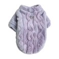 thumbnail image 3 of Dog Sweater Pajamas for Small Medium Dogs, Cute Turtleneck Winter Clothes for Girl or Boy, Warm Puppy Onesie Outfit for Chihuahua, Yorkie, and Christmas, 3 of 6