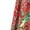 red, variant on Women Wild Floral Print Backless Sexy Beach Bohemian Maxi Dress Lady High-Low Tassel Strapless Vacation Boho Dress