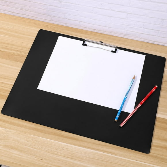 LOLIPPYY Clipboard A3 Negro Con Clip Metálico Para Oficina Y Dibujo Profesional