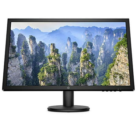 HP V24 FHD Monitor | 24-inch Diagonal Full HD Computer Monitor with 75Hz Refresh Rate and AMD Freesync | Low Blue Light Screen with HDMI and VGA Ports | (9SV71AA)