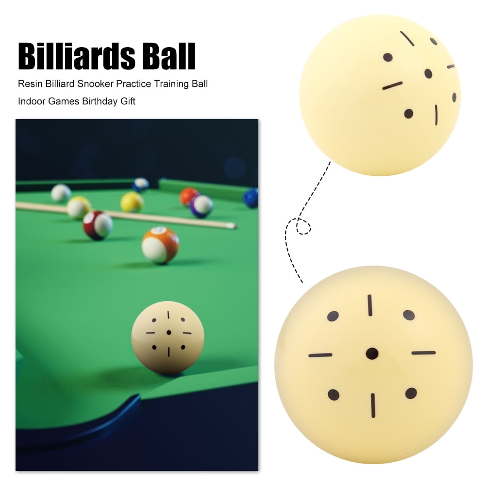 Professional Resin Billiards Spot Pool Snooker Practice Train Cue Ball   US1 