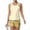 Saffron, variant on JULMCOMO Tankini Swimsuits for Women Sunflower Print Drawstring Crew Neck Sports Bathing Suit Beach Summer Two Piece Swimsuit Fluorescence Yellow L