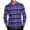 Light Blue, variant on LIaqionyy Shirts for Men Button down Collared Dress Shirt Christmas Long Sleeve Plaid Business Work Casual Tops