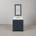 thumbnail image 5 of Water Creation Madison 30" Hardwood Single Bathroom Vanity in Blue & Gold, 5 of 5