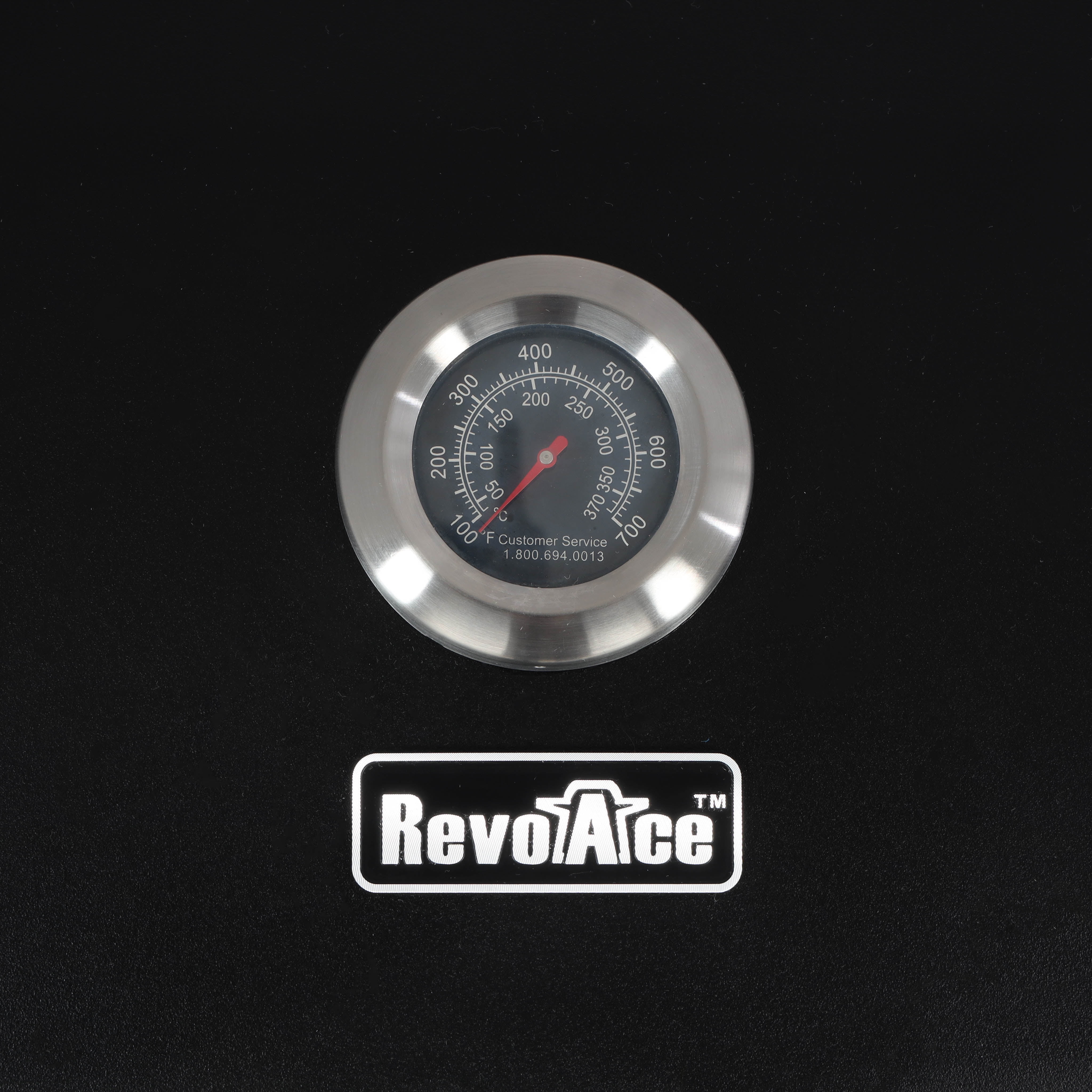 RevoAce Dual Fuel 3 Burner Gas & Charcoal Combo Grill, Black with Stainless, New