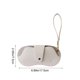 thumbnail image 3 of Estuche portátil colgante para gafas de sol con correa para la muñeca – Estuche para gafas de piel sintética con cierre a presión, soporte protector para gafas de sol y de lectura, ideal para, 3 of 6