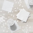 thumbnail image 3 of 500/Case Bulk White Beverage Napkins 3 ply, 3 of 7