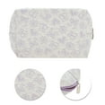thumbnail image 4 of Unique Bargains 1 Pc Reusable Rectangle Octagonal Hearts Makeup Bag for Travel Purple Polyester, 4 of 6