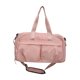 thumbnail image 4 of Bolsa de gimnasio impermeable, multifuncional, portátil, espaciosa, sencilla y cómoda para entrenamientos. Bolsa de fitness con separación para ropa Rosa, 4 of 8