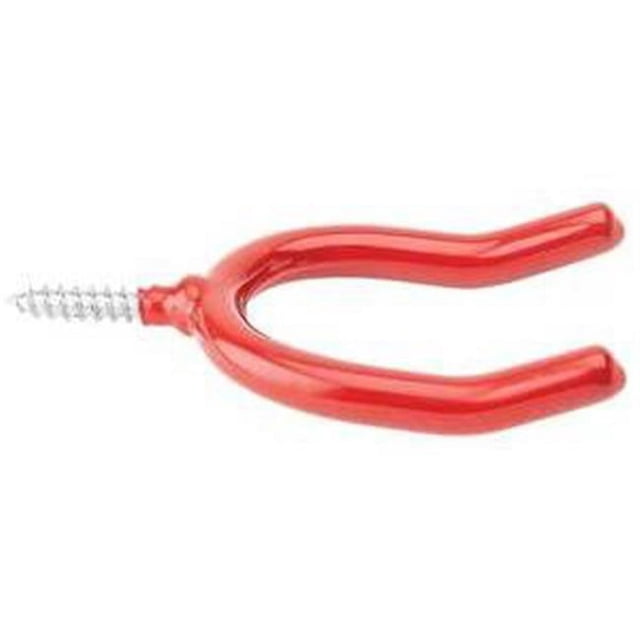 National Manufacturing Spectrum Brands HHI 219239 2 X.75 Po. Crochet à Double Vis Revêtu de Vinyle, Rouge