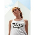 thumbnail image 2 of Take My Heart  Design Tank Women -Image by Shutterstock, Female x-Small, 2 of 4