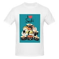 thumbnail image 4 of Bingfone I Love Sushi Men'S Loose Fit Short-Sleeve Pocket T-Shirt, 4 of 7