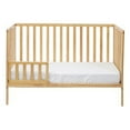thumbnail image 4 of 3-in-1 Island Crib, Convertible Crib with Adjustable Guard Rail, Stylish & Space-Saving Design, Best Chioce for Parents, Natural, 4 of 7