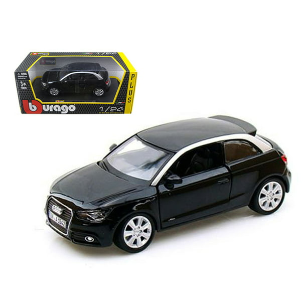 iets Overleg Uitstroom Audi A1 Black 1/24 Diecast Car Model by Bburago - Walmart.com