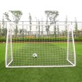 thumbnail image 2 of Zimtown 8' x 5' Soccer Goal Frame Net, PVC Tube Plastic Football Door Post, for Kids Outdoor Foosball Professional Training, 2 of 7