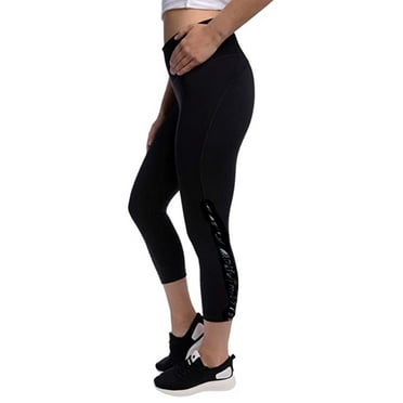 allbrand365 designer Womens Active Wear Leggings Tights Hidden Pocket,BLACK,S