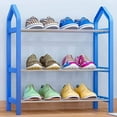 thumbnail image 2 of Porte-chaussures en Métal Naturel Simple Cadre Principal de Rangement de Porte-Chaussures Multifonctions Étagère de Rangement, 2 of 6
