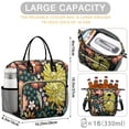 thumbnail image 5 of Pioneer Flower Floral Print Pattern Womens Lunch Box for Work,Insulated Large Lunch Bag for Tween and Teen,Loncheras Para Mujer,Leakproof Adult Lunch Bag for Work,Beach,Travel,Picnic,Camping, 5 of 7