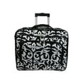 thumbnail image 5 of World Traveler Rolling 17-Inch Laptop Briefcase Computer Case - Black Trim Damask, 5 of 5