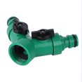 thumbnail image 1 of Hose Separator Durable Easy to Control Two Way Pipe Divider, Water Tap Adapter Hose Splitter, Forest Trees for Lawns Gardens Farmland, 1 of 8