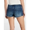 thumbnail image 3 of No Boundaries Studded Denim Hot Shorts, 2'' Inseam, Women’s 00-18, 3 of 6