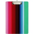 thumbnail image 2 of Coolnut Mexican Serape Blanket Stripes Clipboard, Acrylic Standard A4 Letter Size Clip Board with Low Profile Clip for Office, Classroom, Doctor, Nurse and Teacher Gifts, 2 of 7
