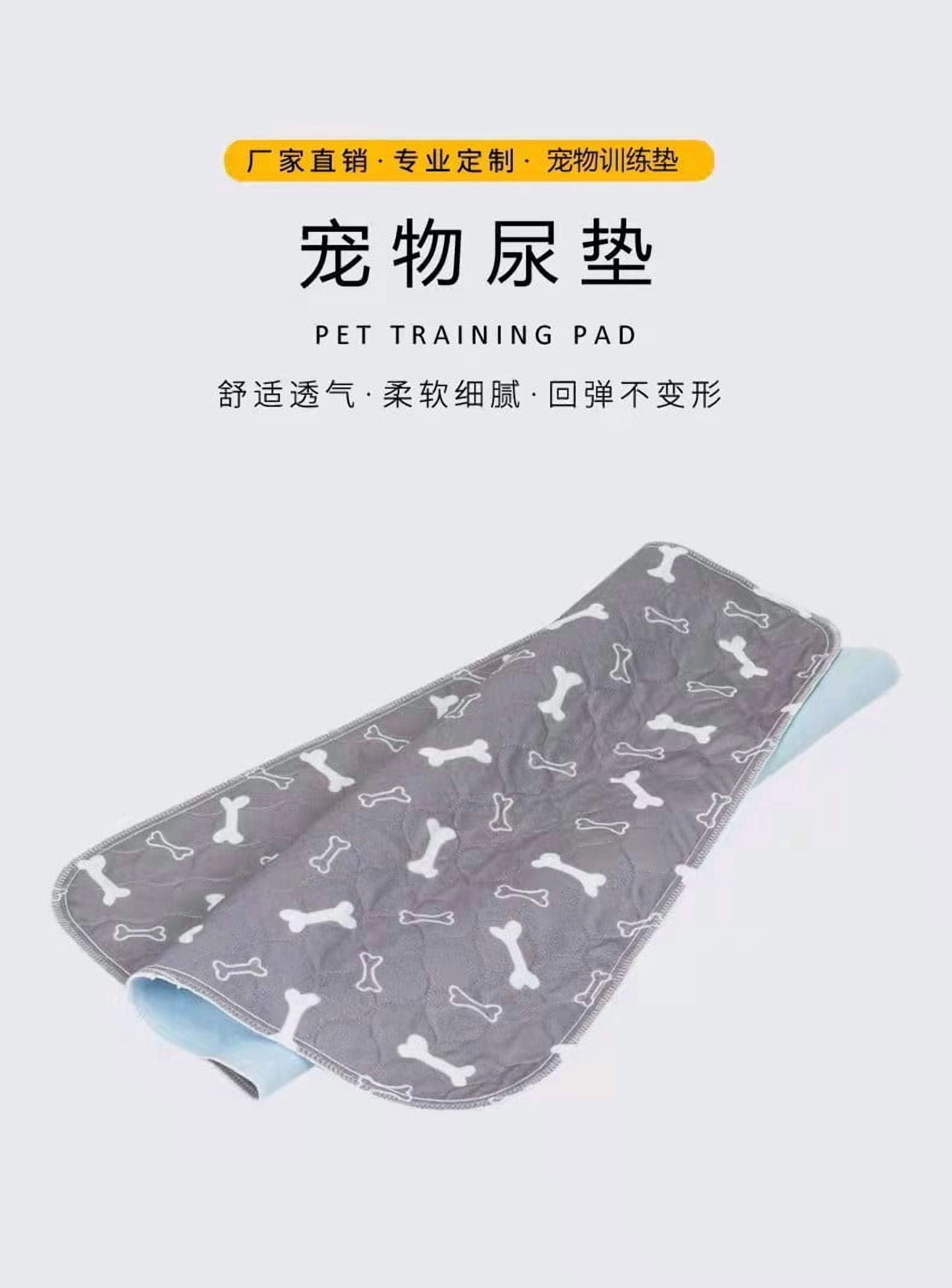 Yunuuuoa 2 Packs Washable Dog Pee Pads Leak Proof Reusable Puppy Training Pads Odor Control Non Slip Pet Mat Indoor Outdoor Use Absorbent Easy to Clean Durable Chew Proof