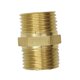 thumbnail image 2 of 10 Piezas De De Tubería De Latón Niple Hexagonal 1/2 "x 1/2" NPT Conector De Tubería Macarena Conector macho de doble extremo macho, 2 of 6