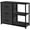 Grey, variant on LIFERECORD 3-Drawer Cabinet with Wheels,Fabric Dresser with Wood Top and Shelves, Chest of Drawer Organizer Storage Cabinet, Bedside Table, Dark Black