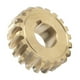 thumbnail image 2 of Worm Gear 20T 91704861 Reemplazo de mantenimiento de reparación de aleación de aluminio para Troy Bilt, 2 of 14
