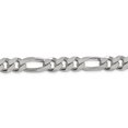 thumbnail image 2 of Large Figaro Chain Necklace in .925 Sterling Silver, 2 of 5