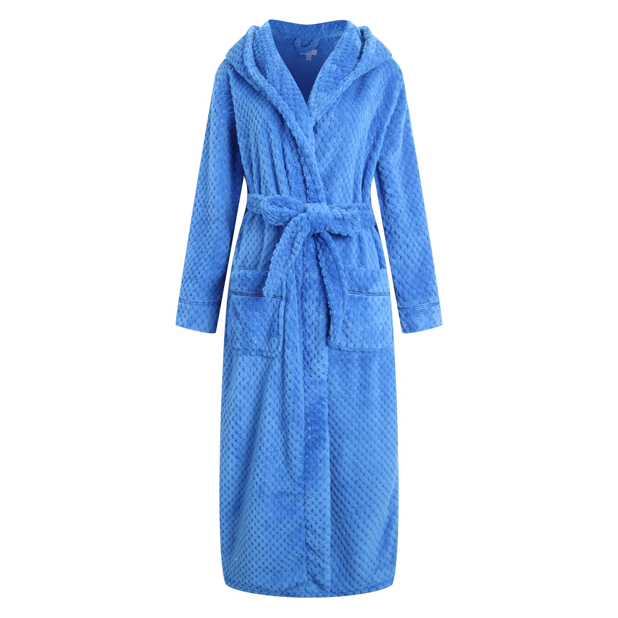 Richie House Women's Soft and Warm Robe Bathrobe with Hood RHW2823