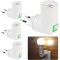 thumbnail image 4 of E27 Socket with Wireless Switch, E27 Lamp Socket Without Cable, E27 Lamp Holder, 4 Pieces E27 Bulb Light Holder, 4 of 5