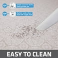 thumbnail image 4 of Drymate Original Cat Litter Mat, Contains Mess from Box for Cleaner Floors, Urine-Proof, Soft on Kitty Paws -Absorbent/Waterproof- Machine Washable, Durable (29”x36”)(Tan Global), 4 of 5