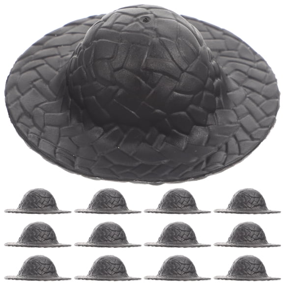 30pcs mini sombrero pequeño sombrero de jazz sombreros miniatura hat hat hat manualidades de diy accesorio de muñecas