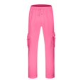 thumbnail image 3 of Mens Long Pants Plus Size Outdoor Trousers Relaxed Fit Sport Pants Jogger Sweatpants Outdoor Trousers Men's Hiking Pants Cargo Pants Sweatpants for Men Streetwear, 3 of 5
