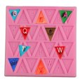 thumbnail image 1 of Coofit Chocolate Mold Alphabet Triangle Non-stick Easy Release Candy Mold Fondant Mold, 1 of 10