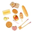thumbnail image 1 of Milaget Cutting Food Set,Educational Learning Toys,Pretend Role Play,Wooden Cutting, 1 of 9