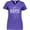 Purple, variant on Inktastic It's Home- State of Michigan Outline Women's V-Neck T-Shirt