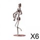 thumbnail image 1 of 6x Estatua De Hombre Musical Escultura De De Músico Para Mesa, Sala De Estar, Estantería, Pipa De Caña, 1 of 10